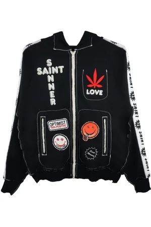 SAINT MXXXXXX X A LOVE MOVEMENT hættetrøje med logotryk