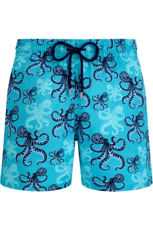Vilebrequin Badeshorts med blækspruttetryk