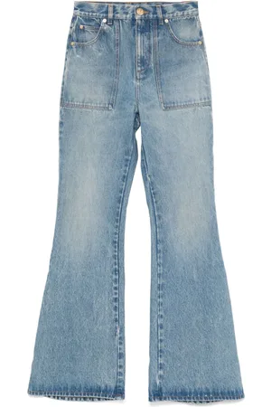 Balmain Højtaljede jeans med svaj