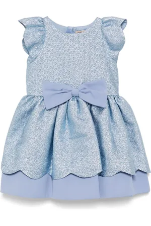HUCKLEBONES LONDON Bodice-kjole med takket kant