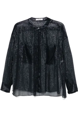 Dorothee Schumacher Shimmering Glans bluse