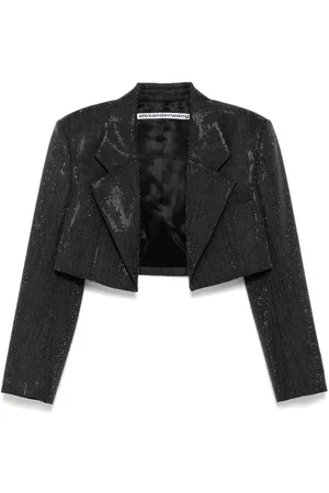 Alexander Wang Blazer med rhinstenudsmykning