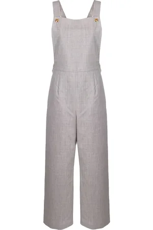 Comme des Garçons Jumpsuit med brede ben og seler