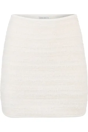 Nina Ricci Kort nederdel i tweed