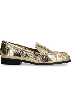 Michael Kors Loafers i metallisk læder