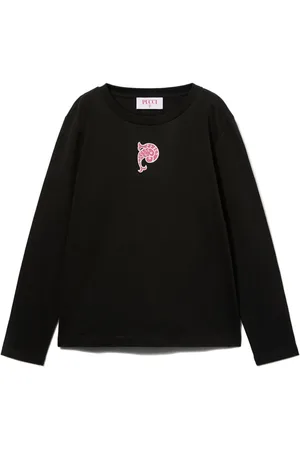 PUCCI Junior T-shirt med logotryk