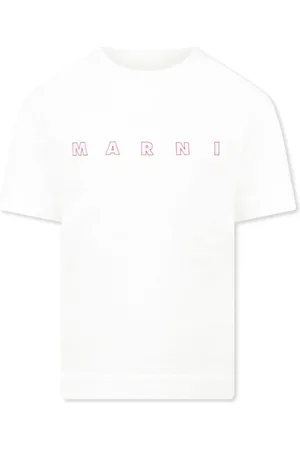 Marni T-shirt med logotryk
