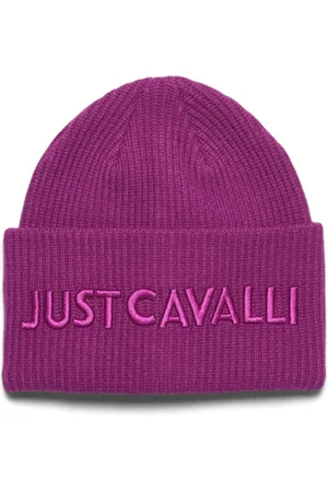 Roberto Cavalli Hue med broderet logo
