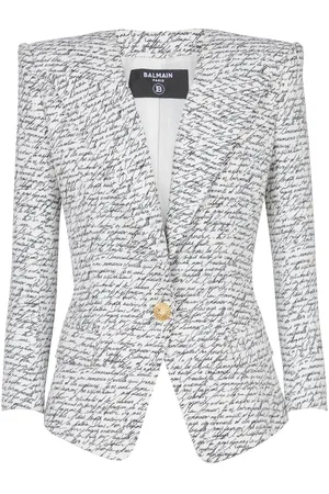 Balmain Skræddersyet Love Letter jakke