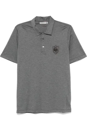 CANALI Polo med logomærke