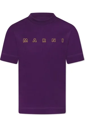 Marni T-shirt med logotryk