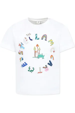 Stella McCartney T-shirt med logotryk