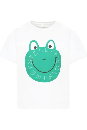 Stella McCartney T-shirt med frøtryk