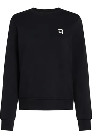 Karl Lagerfeld Ikon sweatshirt med mærke
