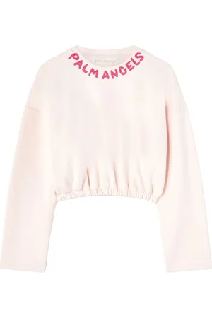 Palm Angels Cropped top med logotryk