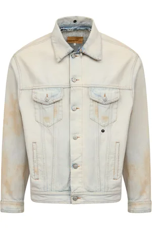 Maison Margiela Denimjakke med slitageeffekt