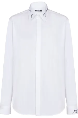 Balmain Skjorte med broderet krave