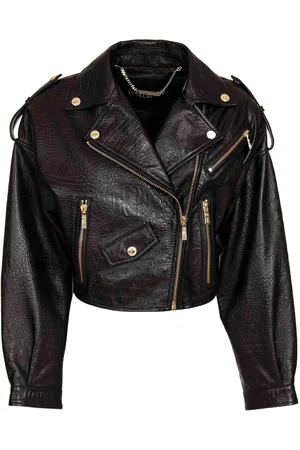 Roberto Cavalli Bikerjakke i læder