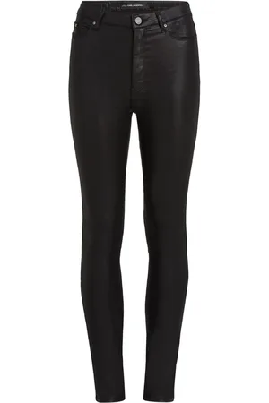 Karl Lagerfeld Skinny-jeans med metallisk finish