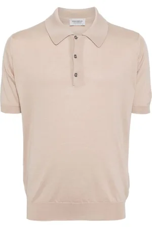 JOHN SMEDLEY Polo med spidsrevers