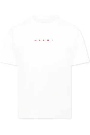 Marni T-shirt med logotryk
