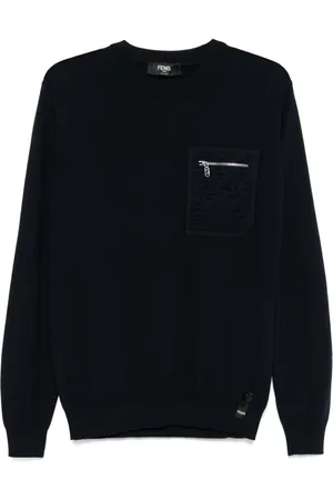 Fendi Sweater med FF-mønster