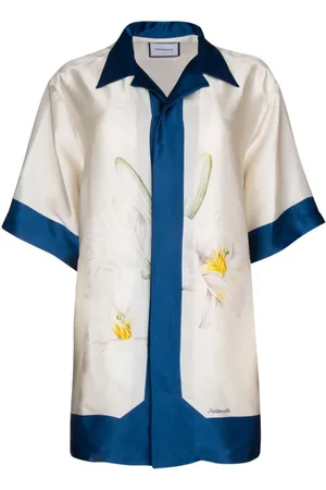 PANTAMOLLE Skjorte med blomstertryk