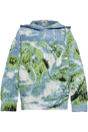 The Attico Sweater i børstet jacquard