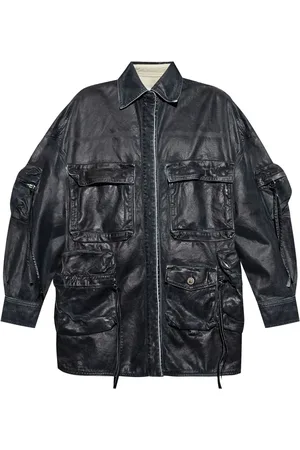 The Attico Denimjakke med flere lommer