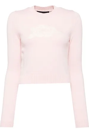 Cynthia Rowley Trøje med rose-intarsia
