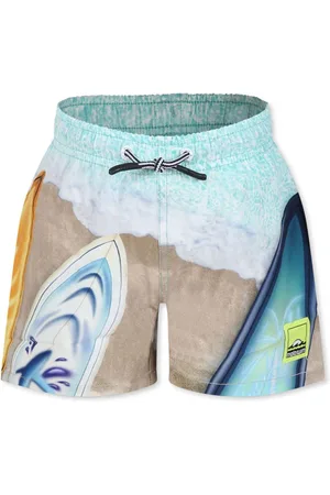 Molo Badeshorts med grafisk tryk