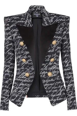 Balmain Skræddersyet Love Letter jakke