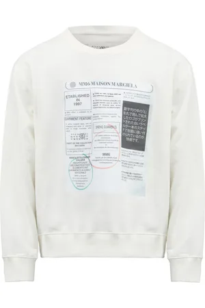 Maison Margiela Sweatshirt med grafisk tryk
