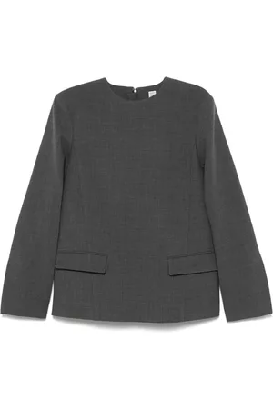 Totême Bluse med meleret effekt
