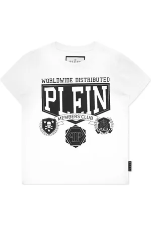 Philipp Plein T-shirt med slogantryk