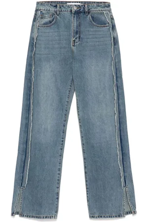 B+AB Jeans med rå kant