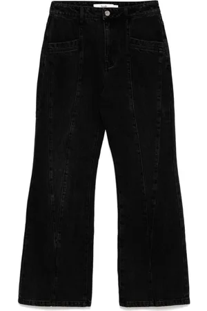 B+AB Forvaskede jeans med svaj