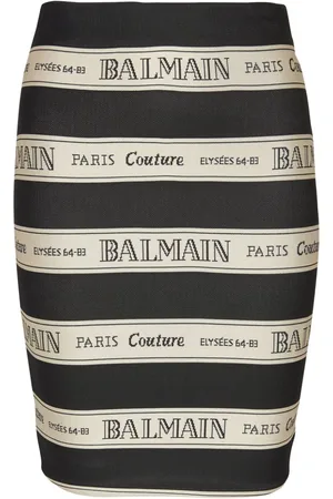 Balmain Nederdel i jacquard