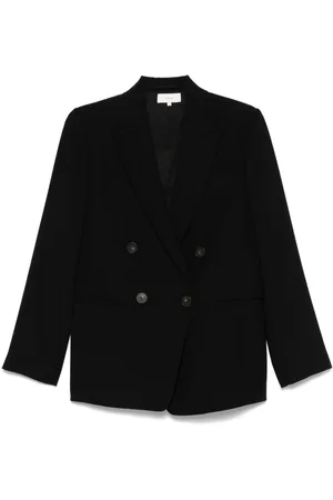 Vince Dobbeltradet blazer i crepe