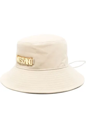 Moschino Bøllehat med logobogstaver