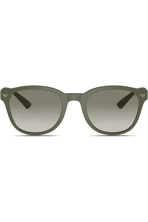 Emporio Armani Solbriller med geometrisk stel