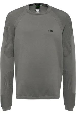 HUGO BOSS Sweatshirt med logomærke