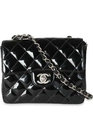 CHANEL Mini klassisk skuldertaske med flaplukning fra 2000-2002