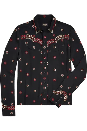 Ralph Lauren Charlie skjorte med grafisk tryk
