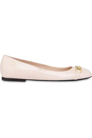 Moschino Ballerinaer med logoplade