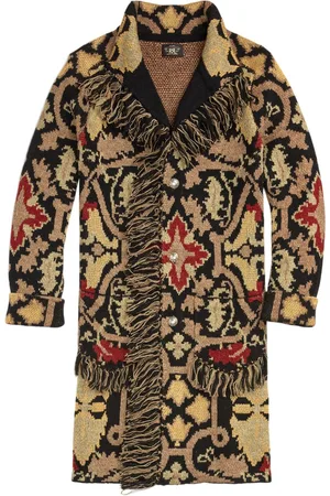 Ralph Lauren Intarsiastrikket cardigan