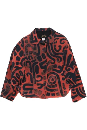 Vivienne Westwood 2014 jakke med abstrakt tryk