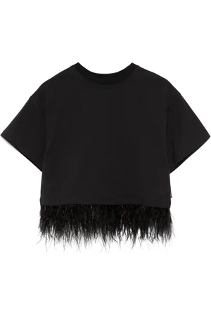 Le pandorine T-shirt med fjerkant
