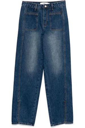 B+AB Jeans med paneler