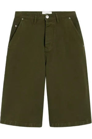 Ami Bermuda-shorts med brede ben